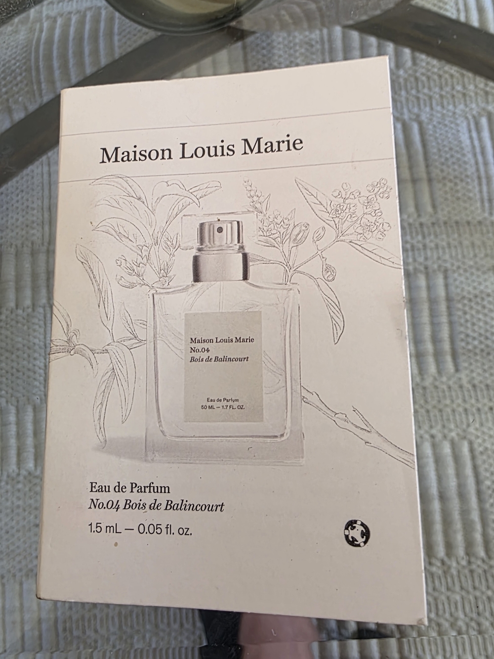 Maison Louis Marie No.04 Bois de Balincourt Eau de Parfum Sample